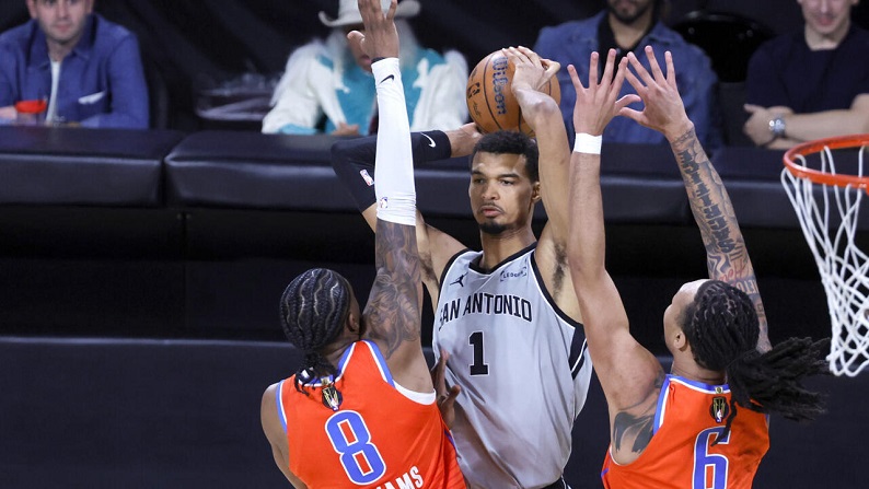 San Antonio Spurs antoi Oklahoma City Thunderille kauden toisen tappion